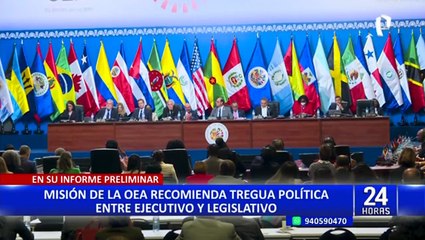César Landa sobre Informe preliminar de la OEA: “Han sugerido una tregua política”