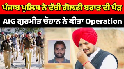 ਪੰਜਾਬ ਪੁਲਿਸ ਨੇ ਦੱਬੀ ਗੋਲਡੀ ਬਰਾੜ ਦੀ ਪੈੜ, AIG ਗੁਰਮੀਤ ਚੌਹਾਨ ਨੇ ਕੀਤਾ Operation | OneIndia Punjabi