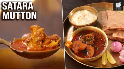 Satara Mutton | Spicy Mutton Recipe | Mutton Curry | Indian Food | Mutton Curry Recipe | Get Curried