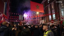 Mondiali in Qatar, festa e scontri all'Aia dopo la vittoria del Marocco
