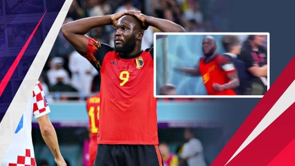 Buang-Buang Peluang, Lukaku Ngamuk Hancurkan Bench Belgia