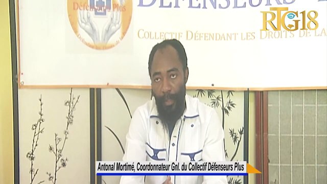 Kolektif Défenseurs Plus yo montre yo genyen gwo prewokipasyon sou deteryorasyon dwa moun nan peyi a