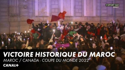 La folie des supporters marocains après la qualification en 1/8ème de Coupe du Monde
