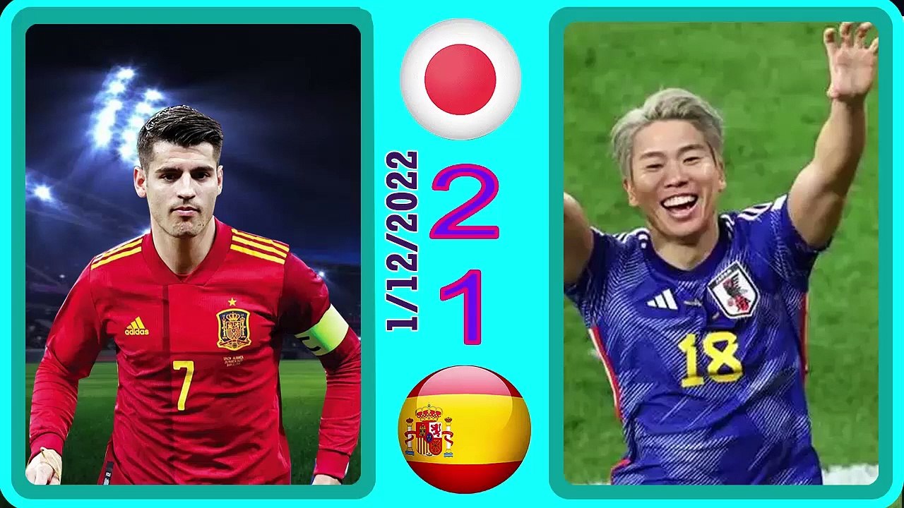 Japan 2-1 Spain -- إسبانيا1-2اليابان  - world cup 2022 كأس العالم-