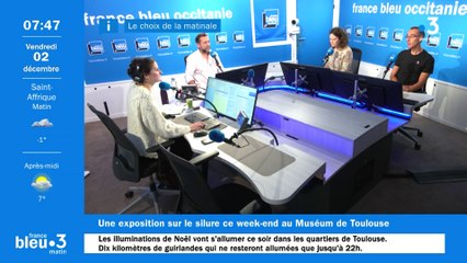 Frédéric Santoul, invité de France Bleu Occitanie