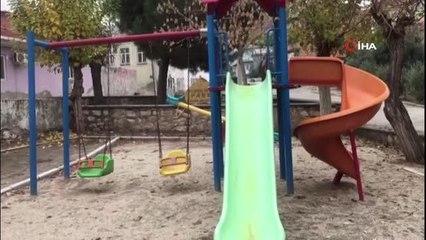 Buldanlılar çocuk parkının yıkılmasına tepkili