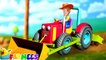 Wheels On The Tractor Nursery Rhyme & Cartoon Video For Babies By Farmees