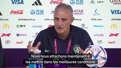 Brésil - Tite explique le turnover à venir contre le Cameroun