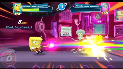 Spongebob VS Patrick VS Squidward - Bikini button battle