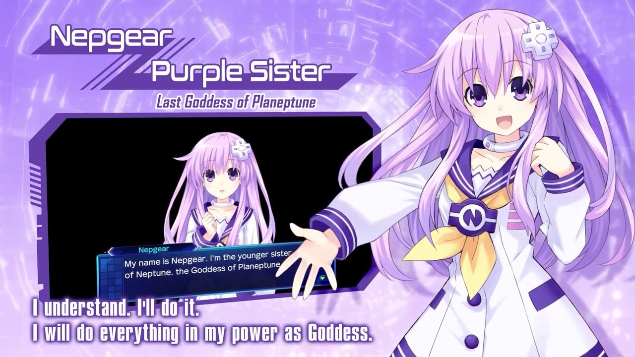 Neptunia Sisters VS Sisters - Bande-annonce "Who Are the Goddess Candidates"