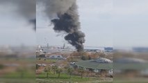 Samsun Limanı’nda korkutan patlama