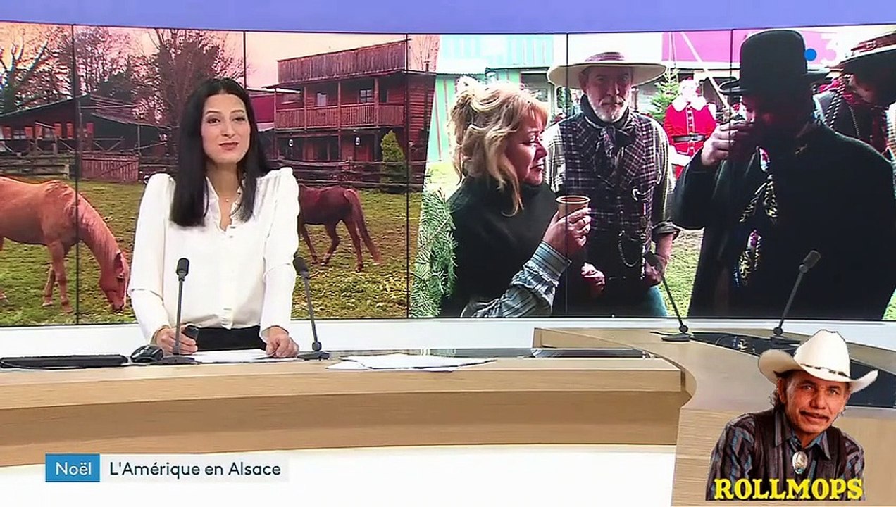 " MARCHE DE NOËL CHEZ MES AMIS WESTERNERS D'ALSACE FRANCE A++ROLLMOPS "