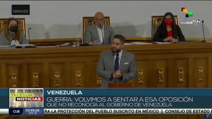 Parlamento venezolano respaldó el segundo acuerdo parcial firmado en México