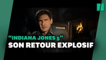 « Indiana Jones 5 » avec Harrison Ford se dévoile dans une première bande-annonce explosive