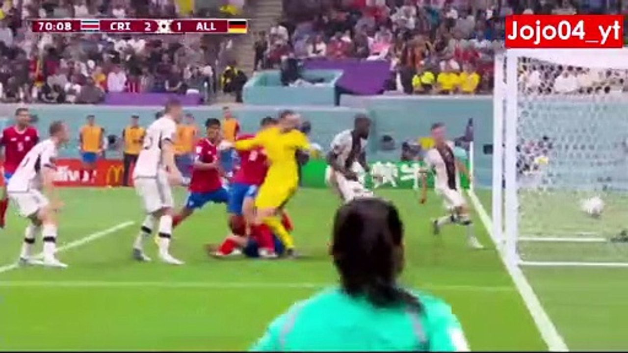 Costa Rica - Allemagne (2-4)