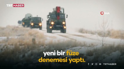 Rusya'dan yeni füze denemesi