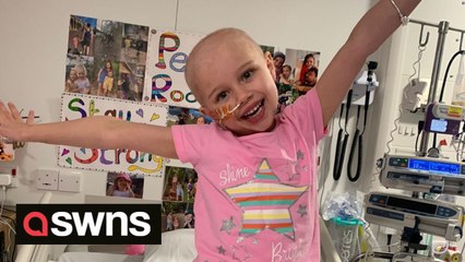 Girl with rare genetic condition entertaining MILLIONS with cute dance routines with her nurses