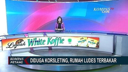 Rumah 2 Lantai di Jatinegara Ludes Terbakar, Api Diduga Muncul Akibat Korsleting Listrik