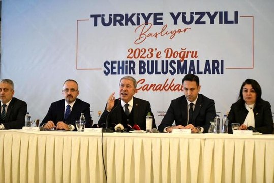 Milli Savunma Bakanı Hulusi Akar'dan Amerika ve Yunanistan'a uyarı