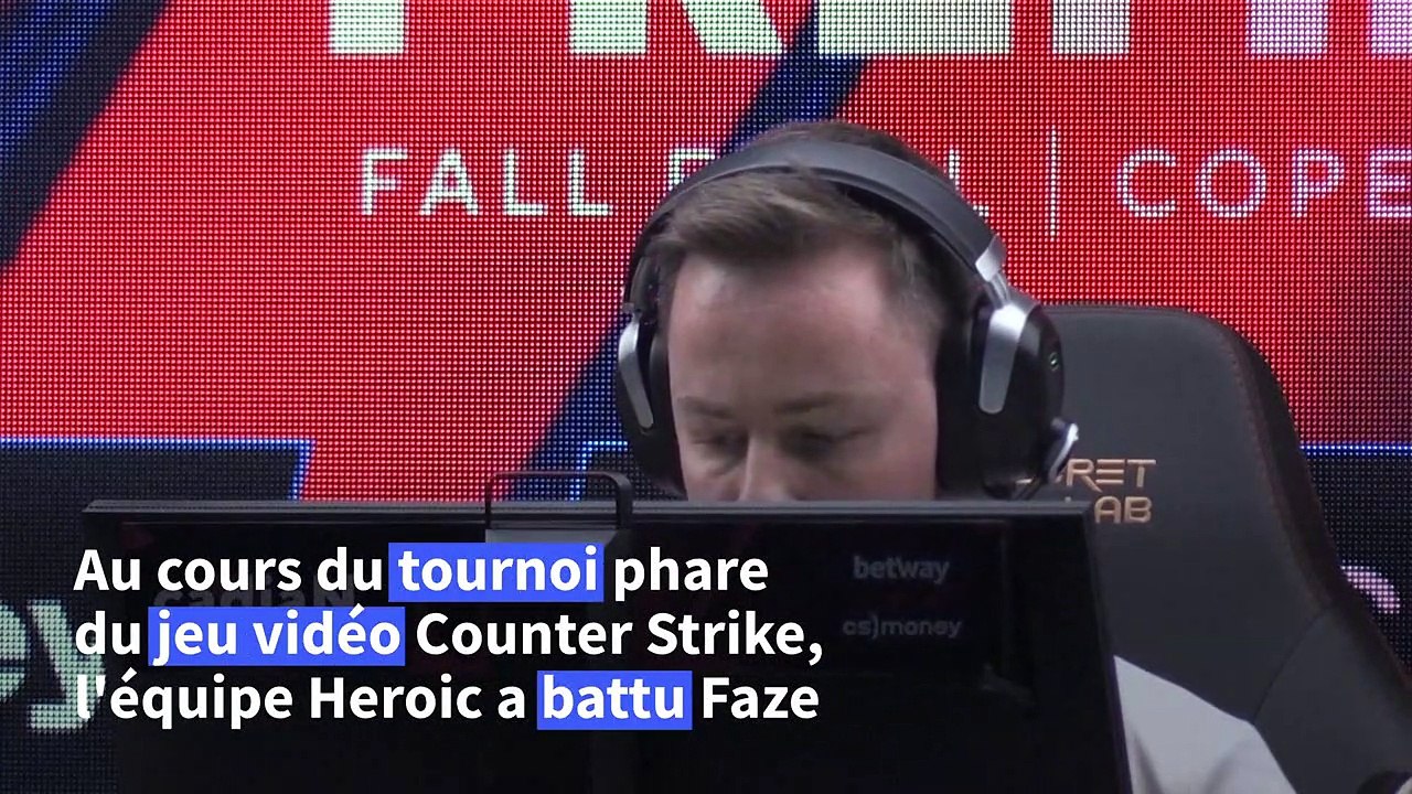 À Copenhague, des milliers de fans de jeux vidéos réunis pour une compétition d'esport