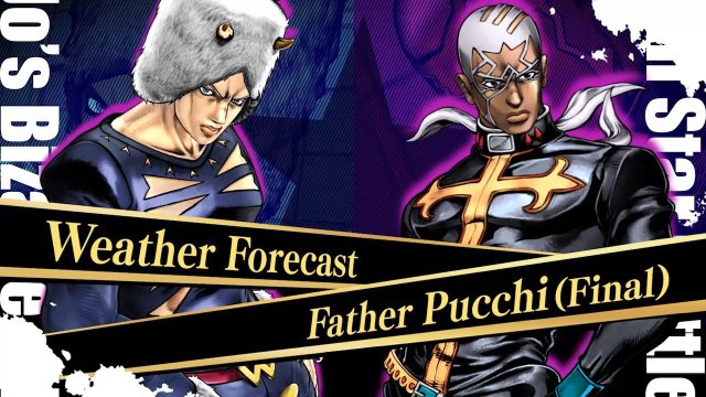 JoJo’s Bizarre Adventure All-Star Battle R– Trailer Weather Forecast & Father Pucchi