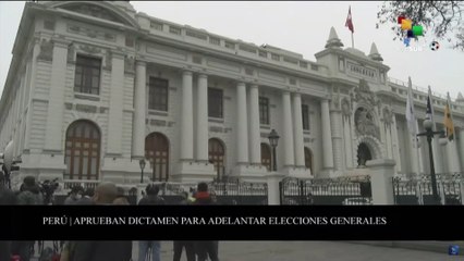 Agenda Abierta 02-12: Aprueban dictamen para adelantar elecciones generales en Perú