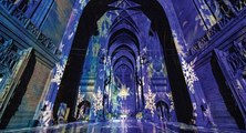 We take you inside The Angels Are Coming - a mesmerising art experience at Liverpool Cathedral