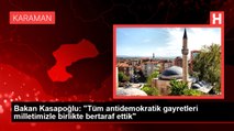 Bakan Kasapoğlu, Karaman'da açılış törenine katıldı