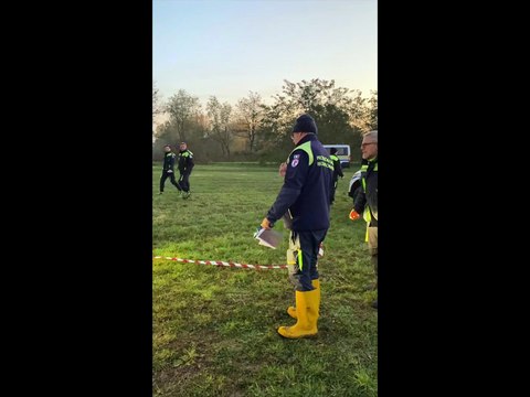 Segrate, i vol0ntari della Protezione Civile e la stella cometa con i mezzi di intervento