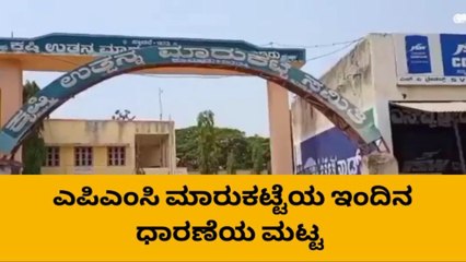 ವಿಜಯನಗರ: ಎಪಿಎಂಸಿ ಮಾರುಕಟ್ಟೆಯ ಇಂದಿನ ಧಾರಣೆಯ ಮಟ್ಟ ಹೀಗಿದೆ !