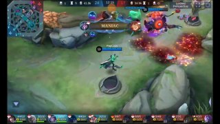 Gameplay Zhask solo rank Mobile Legends MLBB