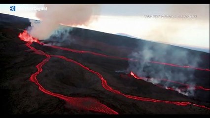 El volcán Manua Loa, en Hawai, continúa en erupción