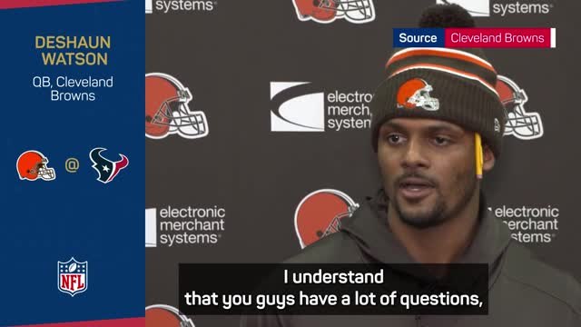 'I'm not worried about the atmosphere' - Deshaun Watson