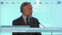 Intervención de Antonio Garamendi, presidente de la Confederación Española de Organizaciones Empresariales, en el I Foro Económico y Empresarial OKDIARIO