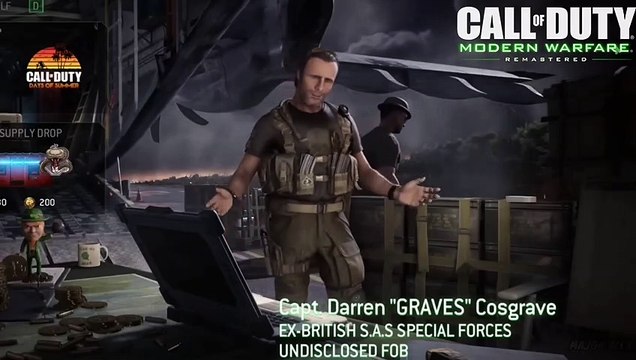 COD Modern Warfare Remastered (2016) vs. COD Modern Warfare II Comparison GRAVES (2022)