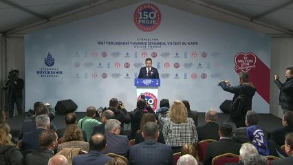 İmamoğlu: "10 Milyarlarca Liralık 'Kanal İstanbul' Yapsanız, Bir Anlam İfade Etmez"