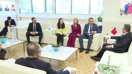 Ukrayna Büyükelçisi'nden Başkan Böcek'e Ziyaret