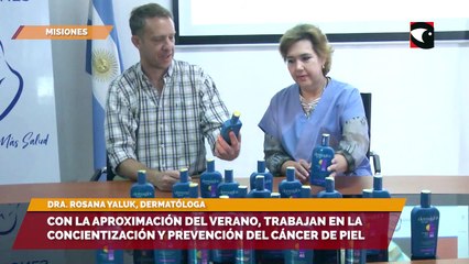 Con la aproximación del verano, trabajan en la concientización y prevención del cáncer de piel