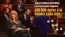 Los tres pies al gato | '300.000 euros a la basura cada mes', por Ana Pardo de Vera
