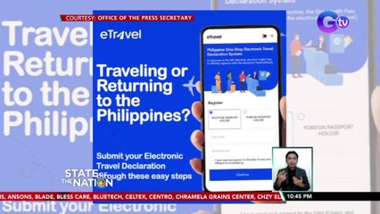E-travel platform na papalit sa One Health Pass, inilunsad | SONA