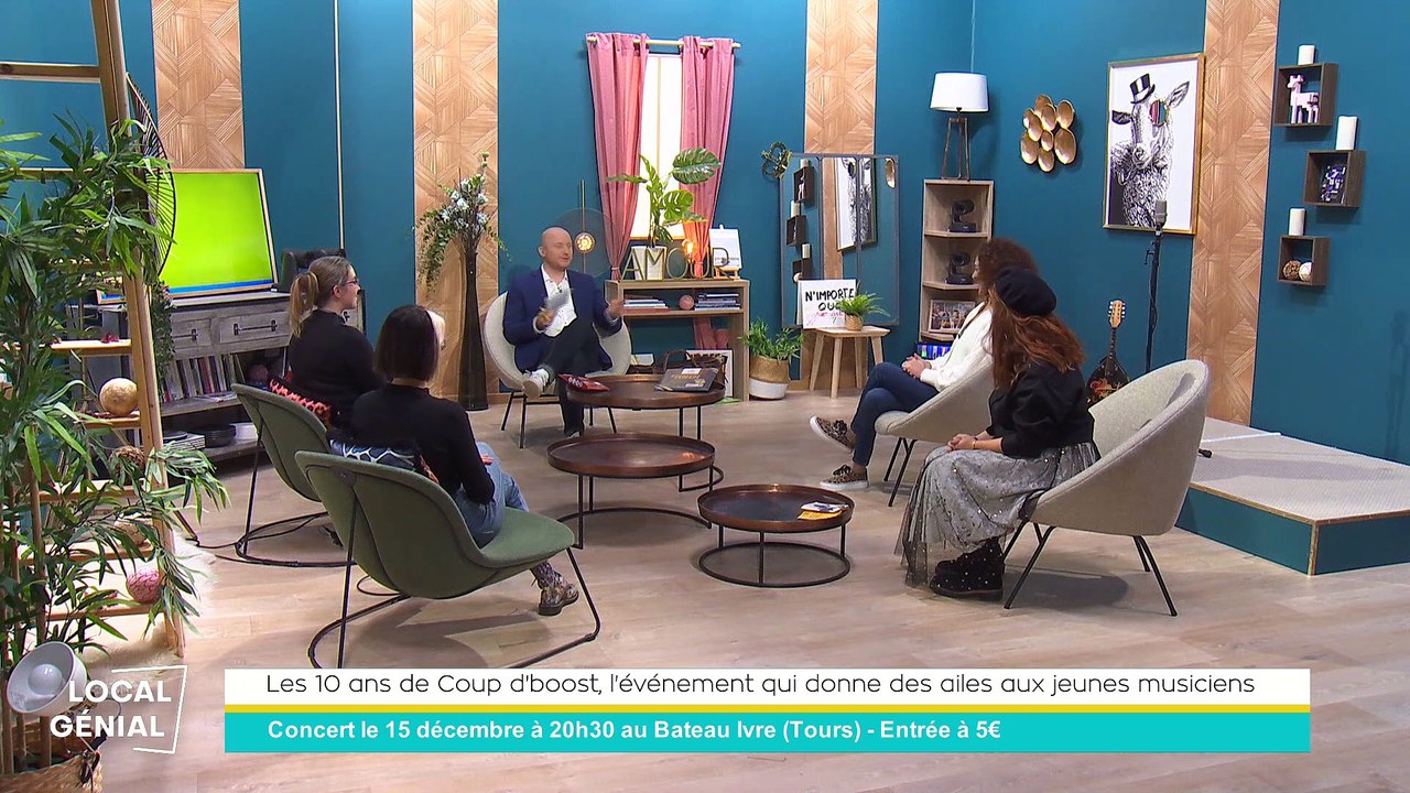 Local Génial - 02/12/2022 - Les 10 ans de Coup d'boost, l'événement qui donne des ailes aux jeunes musiciens