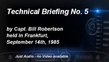 Technical Briefing Number 5