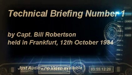 Technical Briefing Number 1