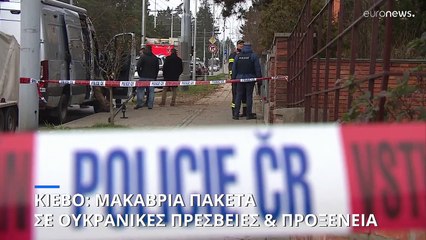 «Ματωμένα» πακέτα με μάτια ζώων σε ουκρανικές πρεσβείες της Ευρώπης