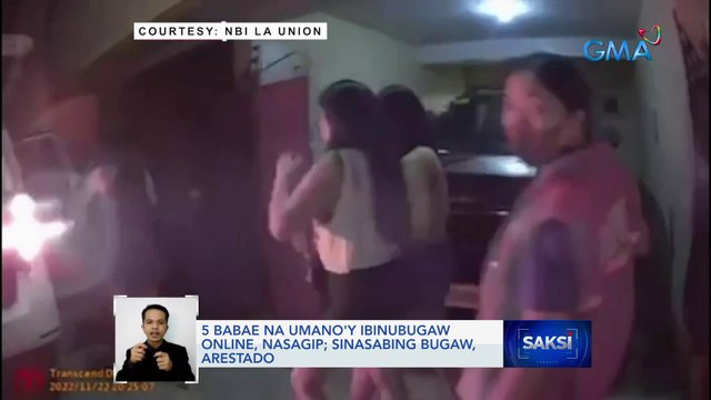 5 babae na umano'y ibinubugaw online, nasagip; sinasabing bugaw, arestado | Saksi