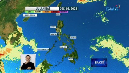 Ilang bahagi ng bansa, makararanas ng pag-ulan | Saksi