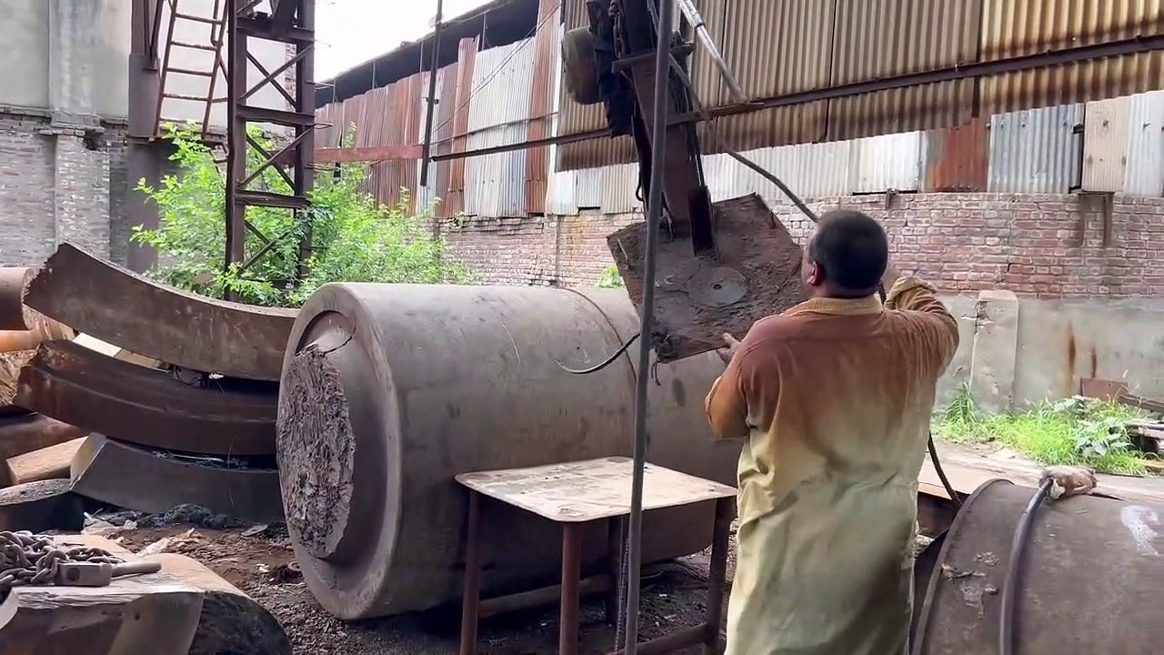 How Expert Machinist Make 5 Cylinder Ammonia Compressor Crankshaft | Compressor Crankshaft _