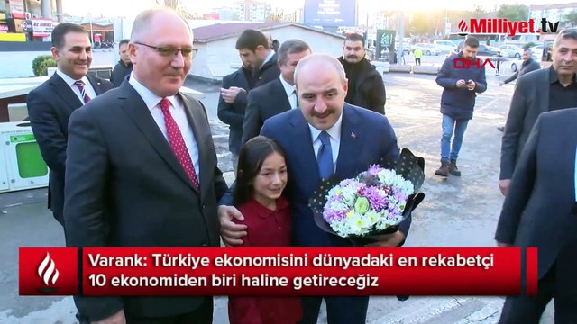 Varank: Türkiye ekonomisini dünyadaki en rekabetçi 10 ekonomiden biri haline getireceğiz