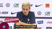 Pele is a football, Brazil and international legend - Griezmann