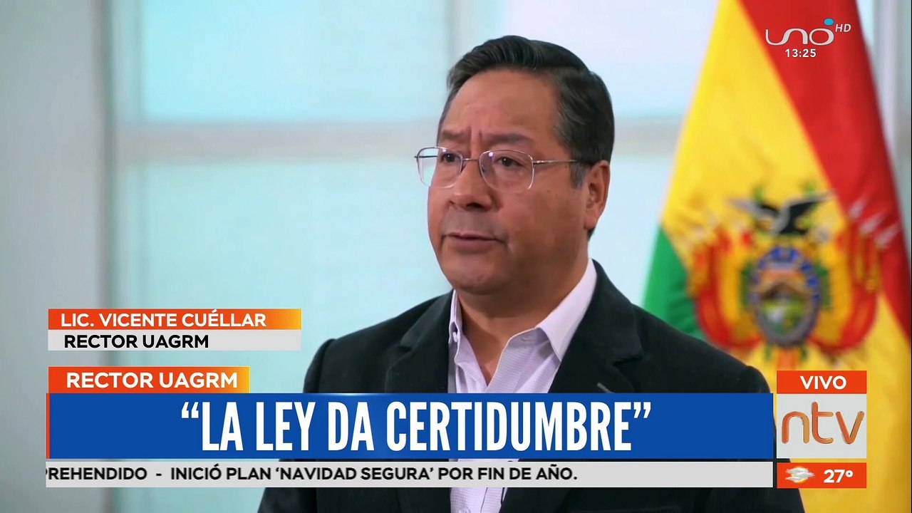 Uagrm: "Ley del Censo da certidumbre"